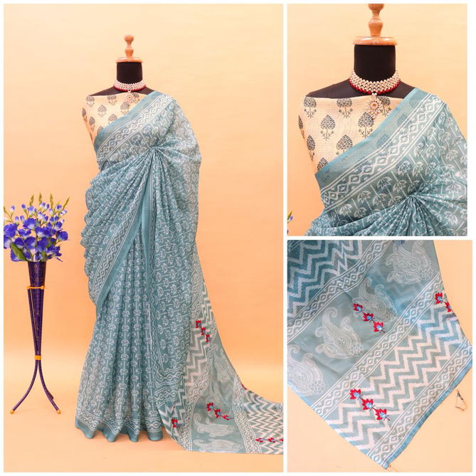 DF 111 Jal Pari Digital Printed Sarees Catalog